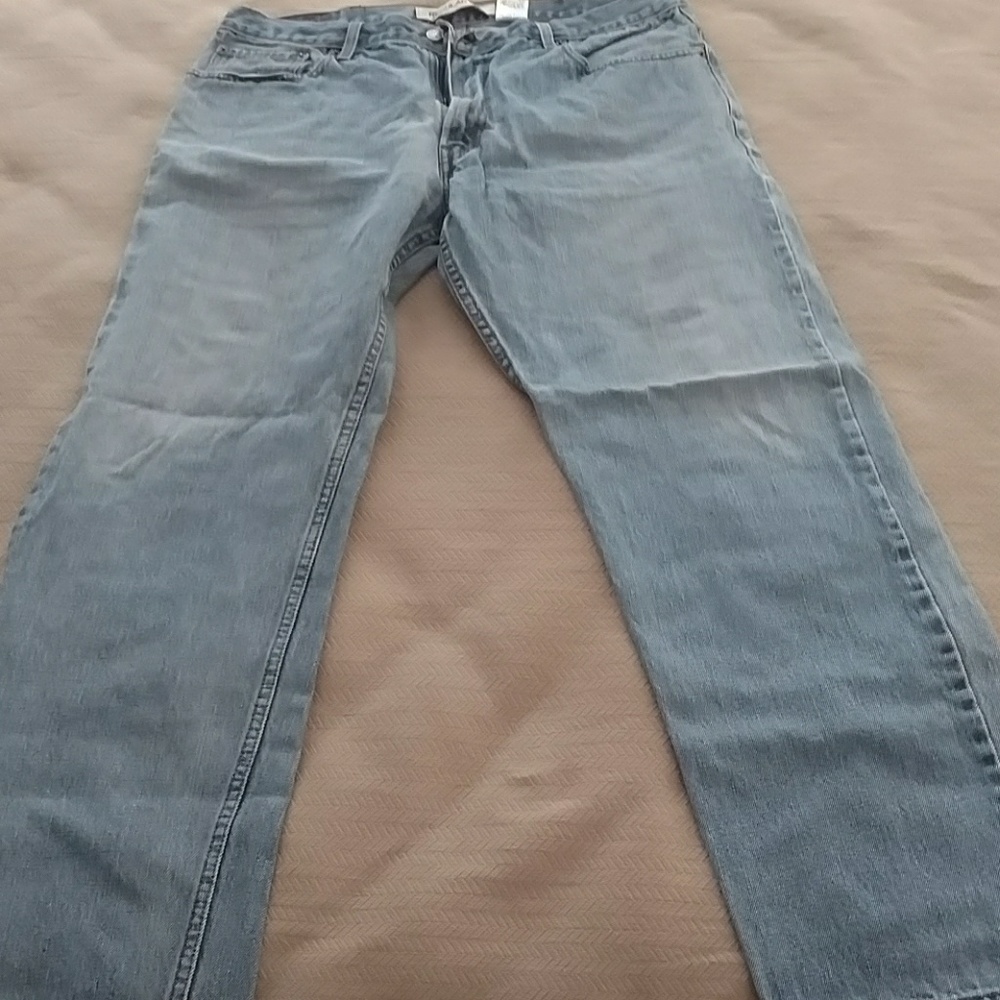 Levis blue jeans (stained)